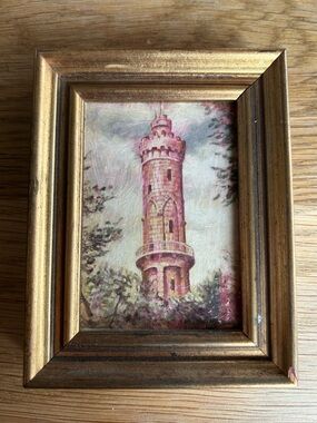 Miniature Oil Painting by artist Urs Lüthi.